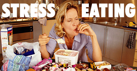 Stress eaters may compensate by eating less when times are good